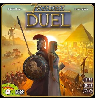 7 Wonders Duel Brettspill - Norsk